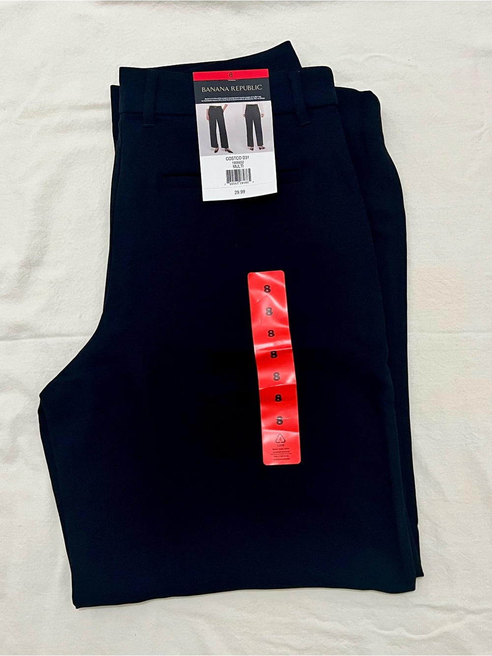 Banana Republic Men’s Black Dress Trousers